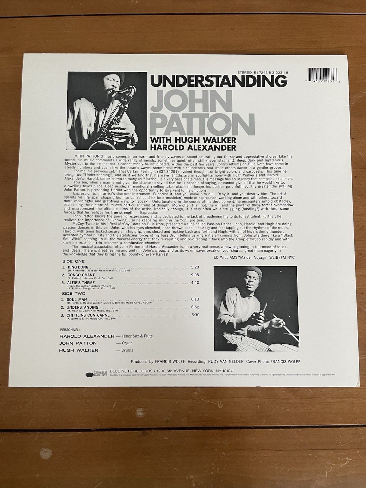 John Patton – Understanding – Blue Note – Rare Groove Series Vinyl