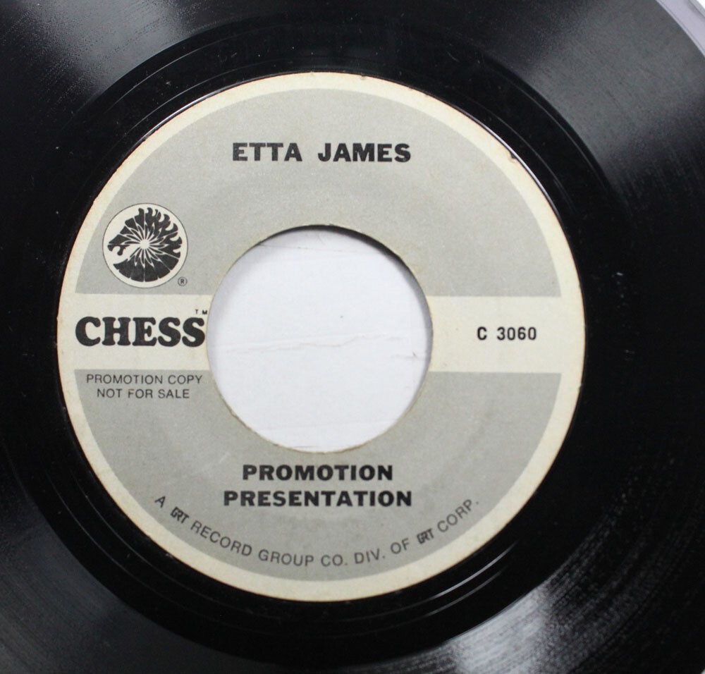 Hear! R&B One-Sided Promo 45 Etta James – Promo Presentation / N/A On Chess