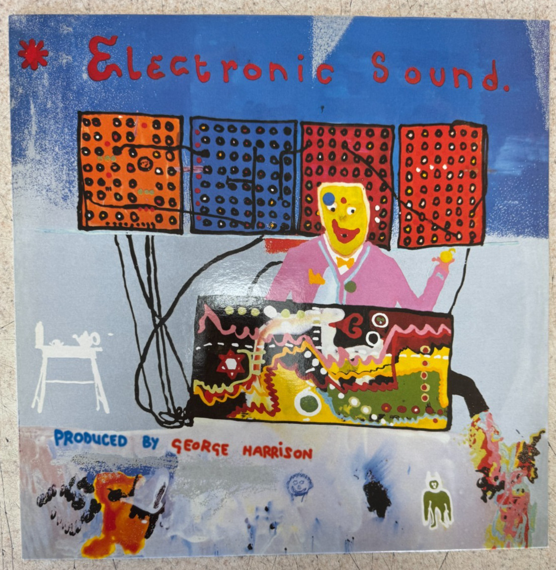 George Harrison Electronic Sound Vinyl Record 1996 Zapple UK MInt
