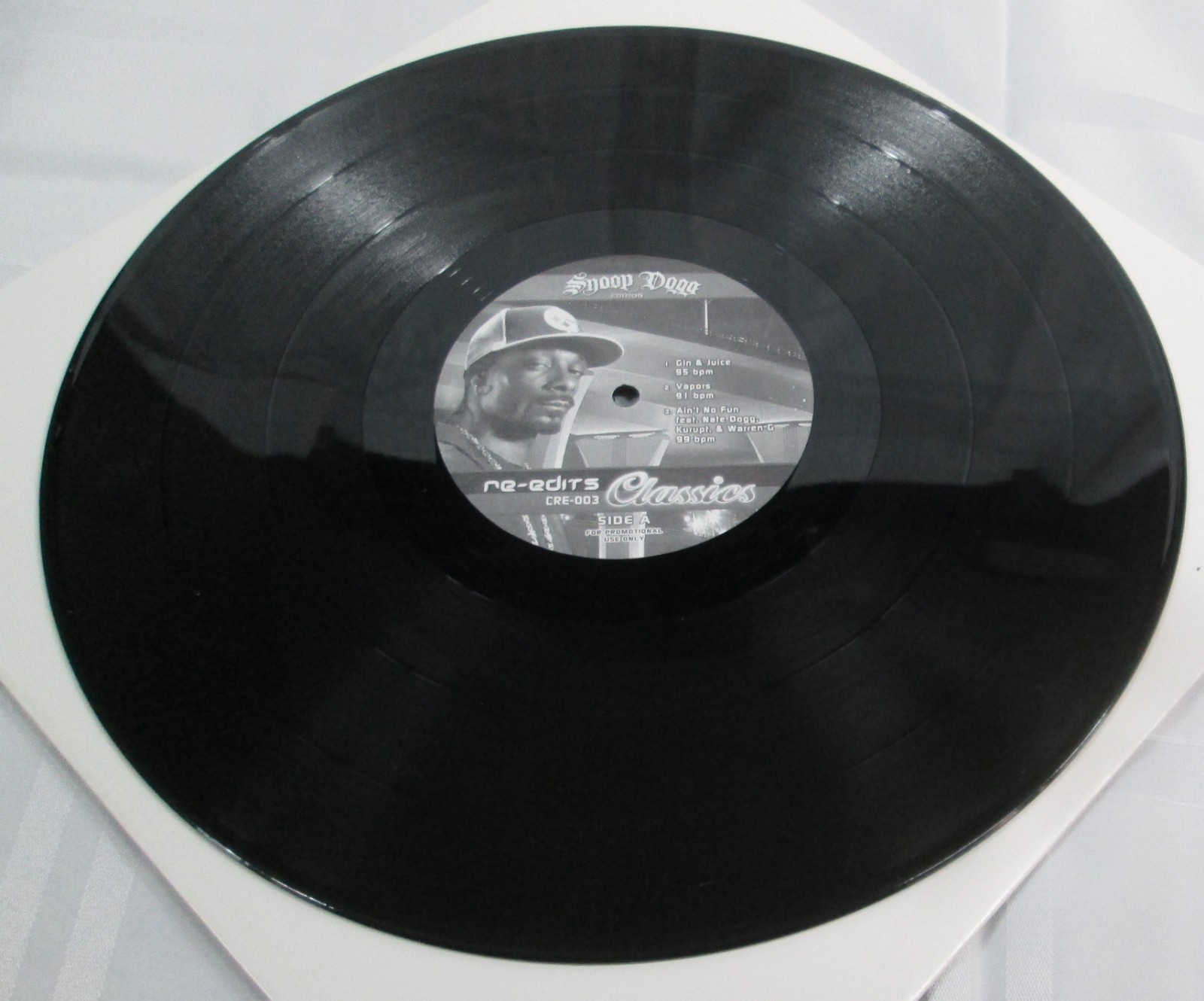 SNOOP DOGG Snoop Dogg Edition 12″ Vinyl 2005 Classic Re-Edits gin & juice PROMO