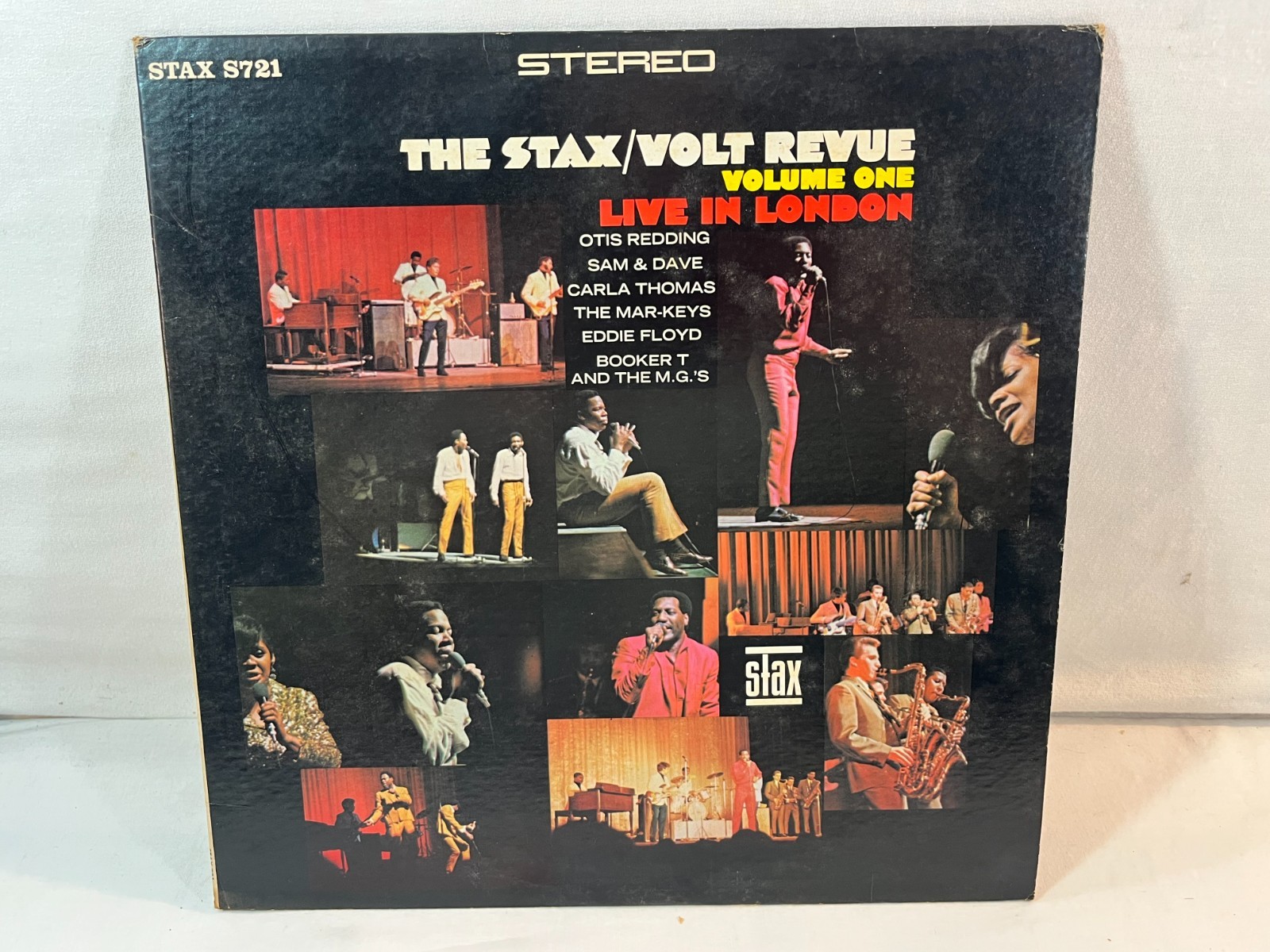 LP The Stax Volt Revue Volume One Live In London STAX S721 (G+/VG Vinyl)