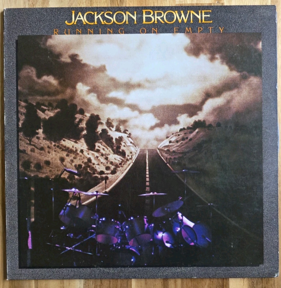 Jackson Browne Running On Empty 1977 1st Press PRC-W NM Booklet Lyrics Ex-NM