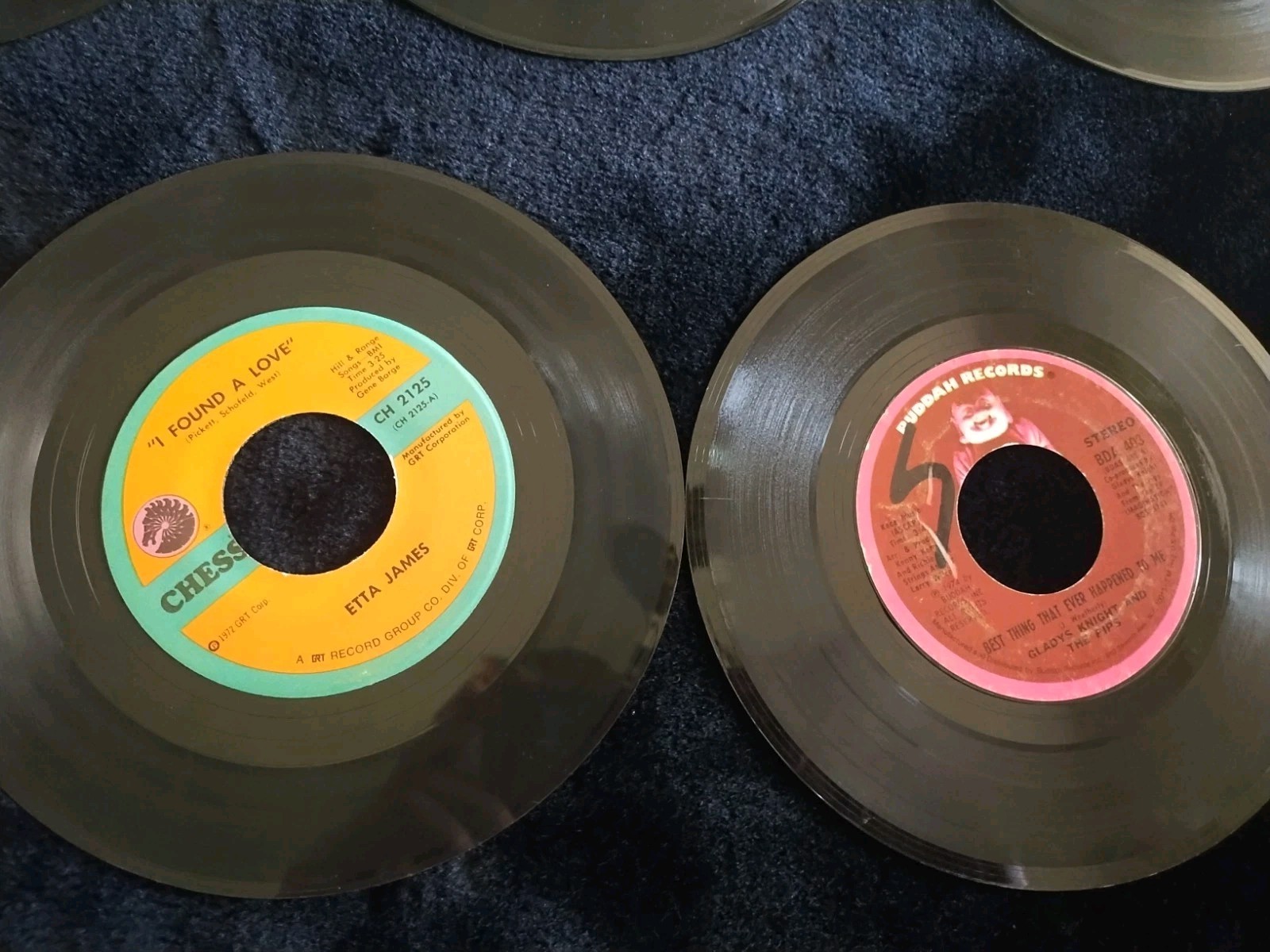 12 Disco Era 45 RPM Records 7″ 1970s Hits Various Labels See Photos