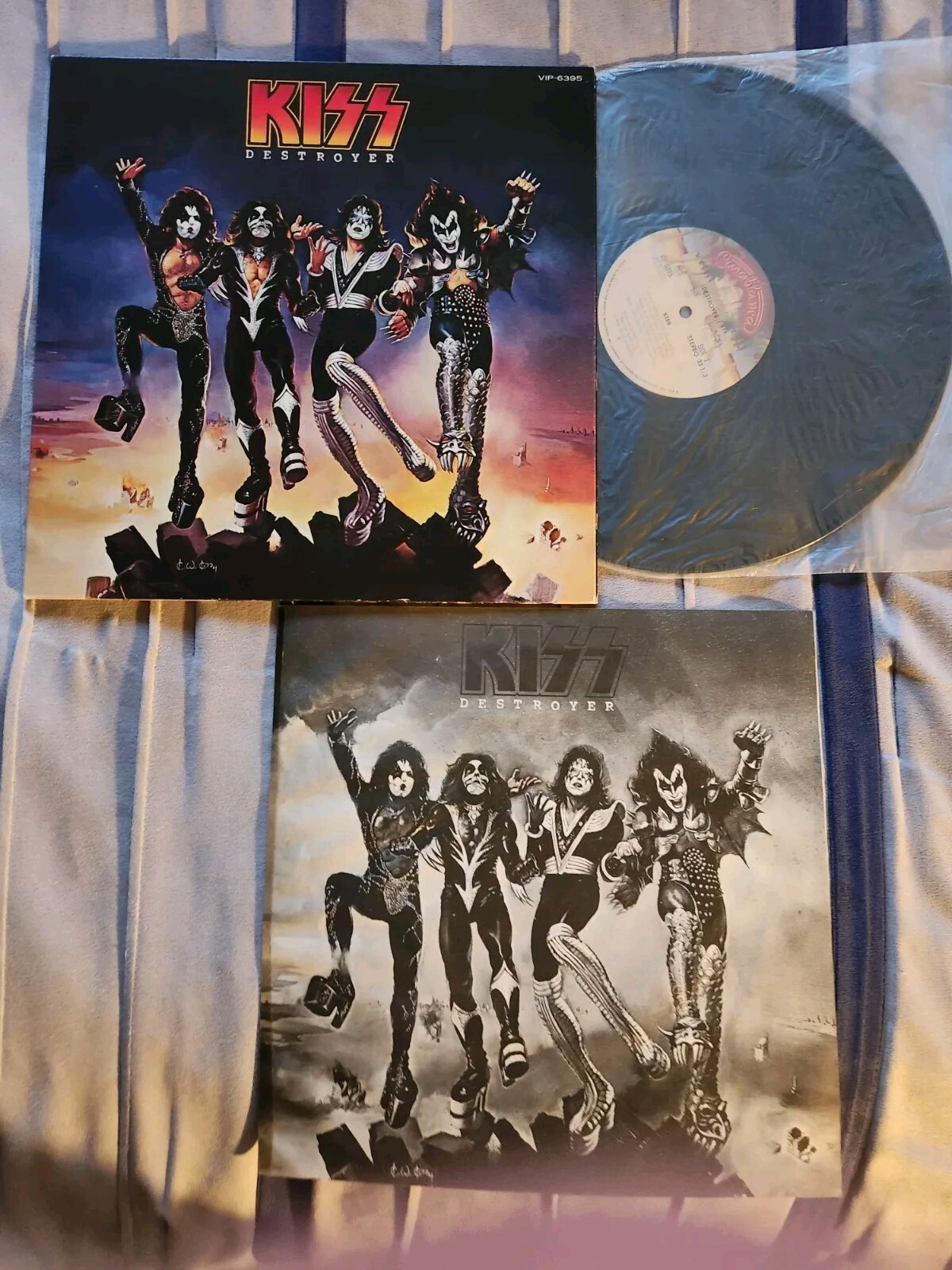 KISS DESTROYER JAPANESE VIP-6395 EX CONDITION INCLUDES INSERT, NO OBI