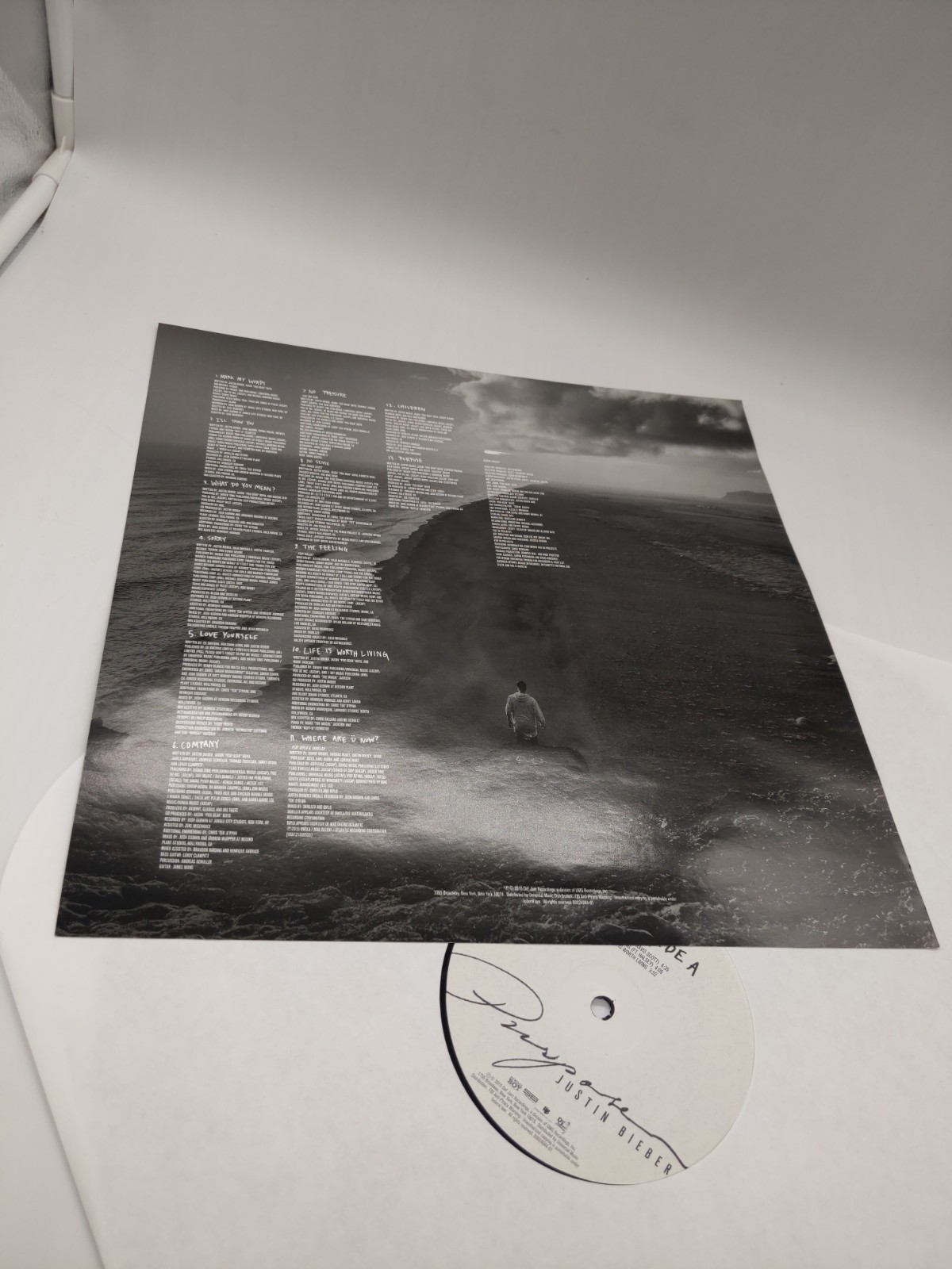 Justin Bieber – Purpose – 12″ Double Vinyl Record LP