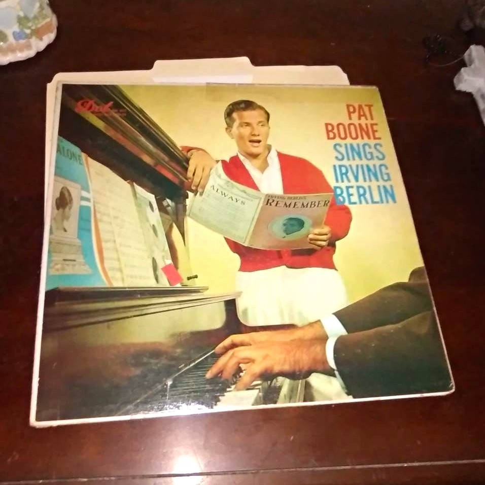 Pat Boone Pat Boone Sings Irving Berlin Dot 12″ Vinyl LP Record