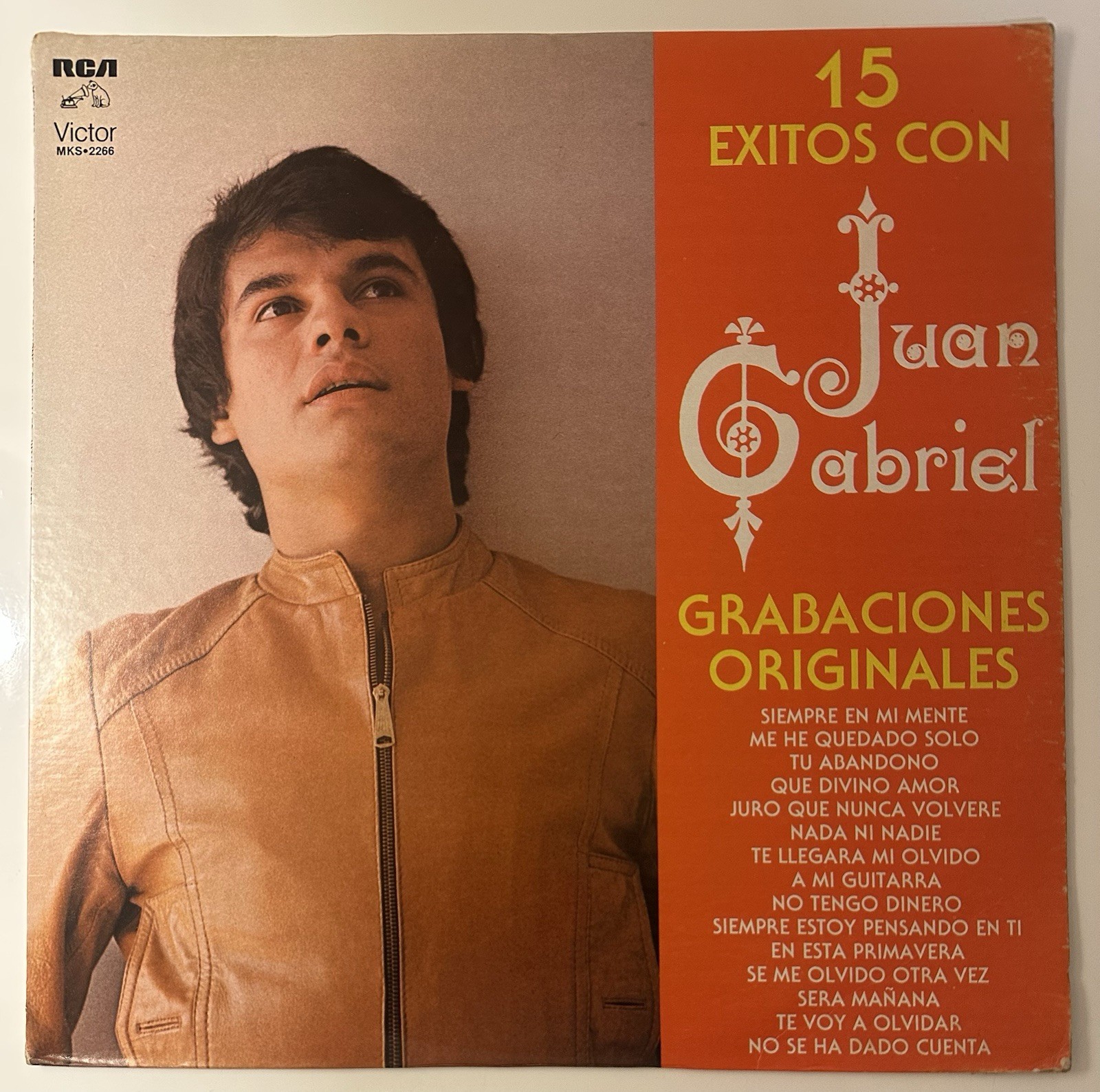 Juan Gabriel – 15 Exitos Con (1 x LP, 1981 MX, Compilación, VG+)