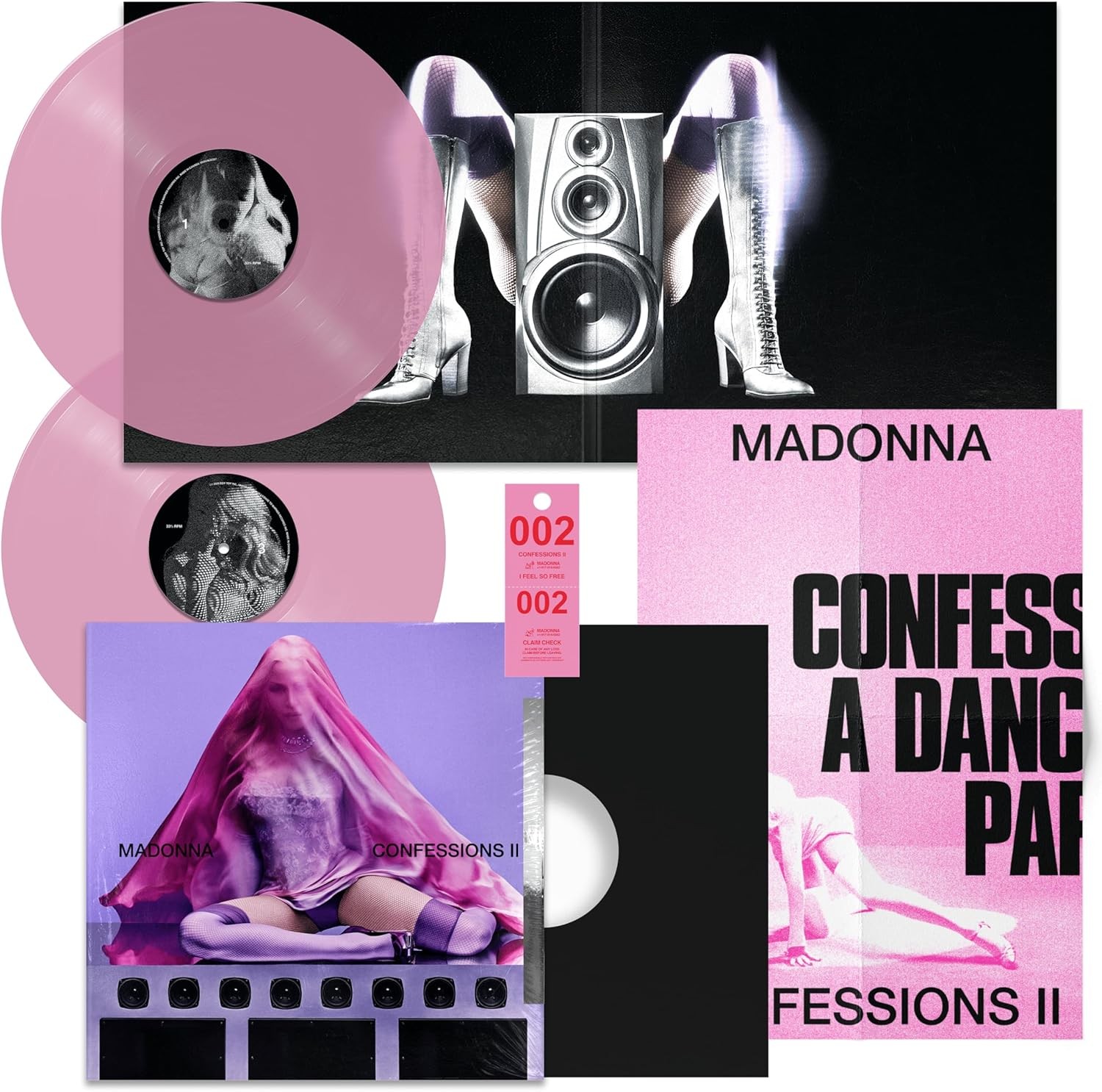 Madonna Confessions II (Vinyl) 12″ Album Coloured Vinyl