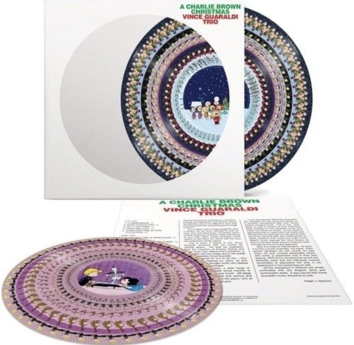 A Charlie Brown Christmas- Zoetrope Image 180G Vinyl Record Album-Vince Guaraldi