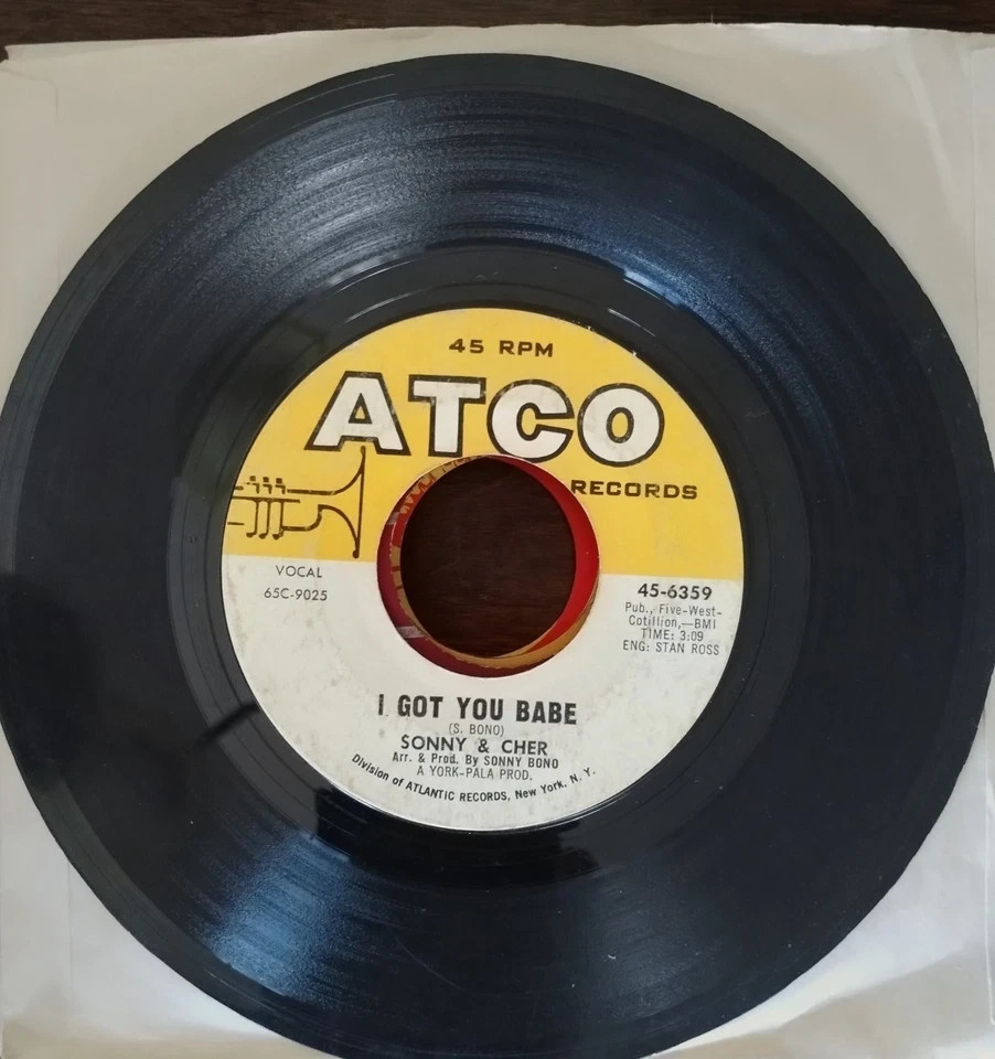 Vintage Set of 20 Classic Rock/Pop 45 rpm VINYL RECORDS 60’s, 70’s, & 80’s!