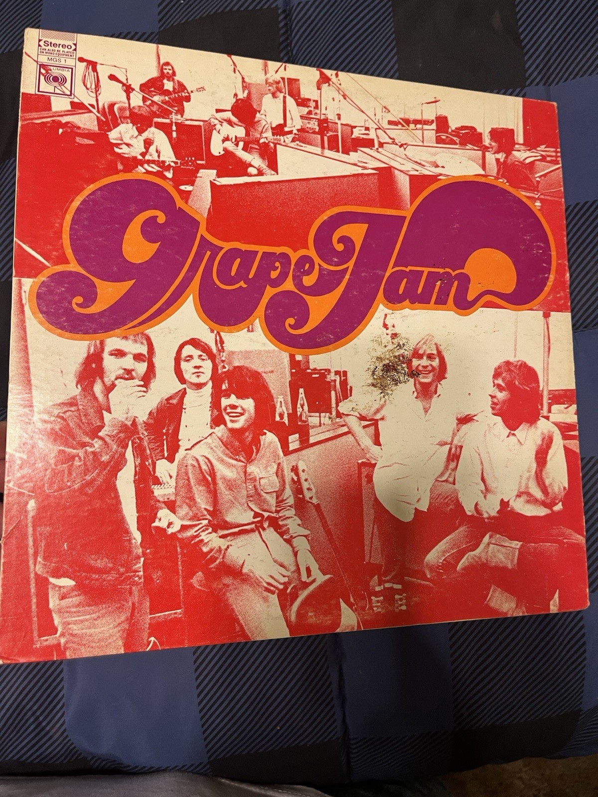 Moby Grape – Grape Jam – 1968 Columbia 2-Eye Stereo –Vinyl LP Album- VG+