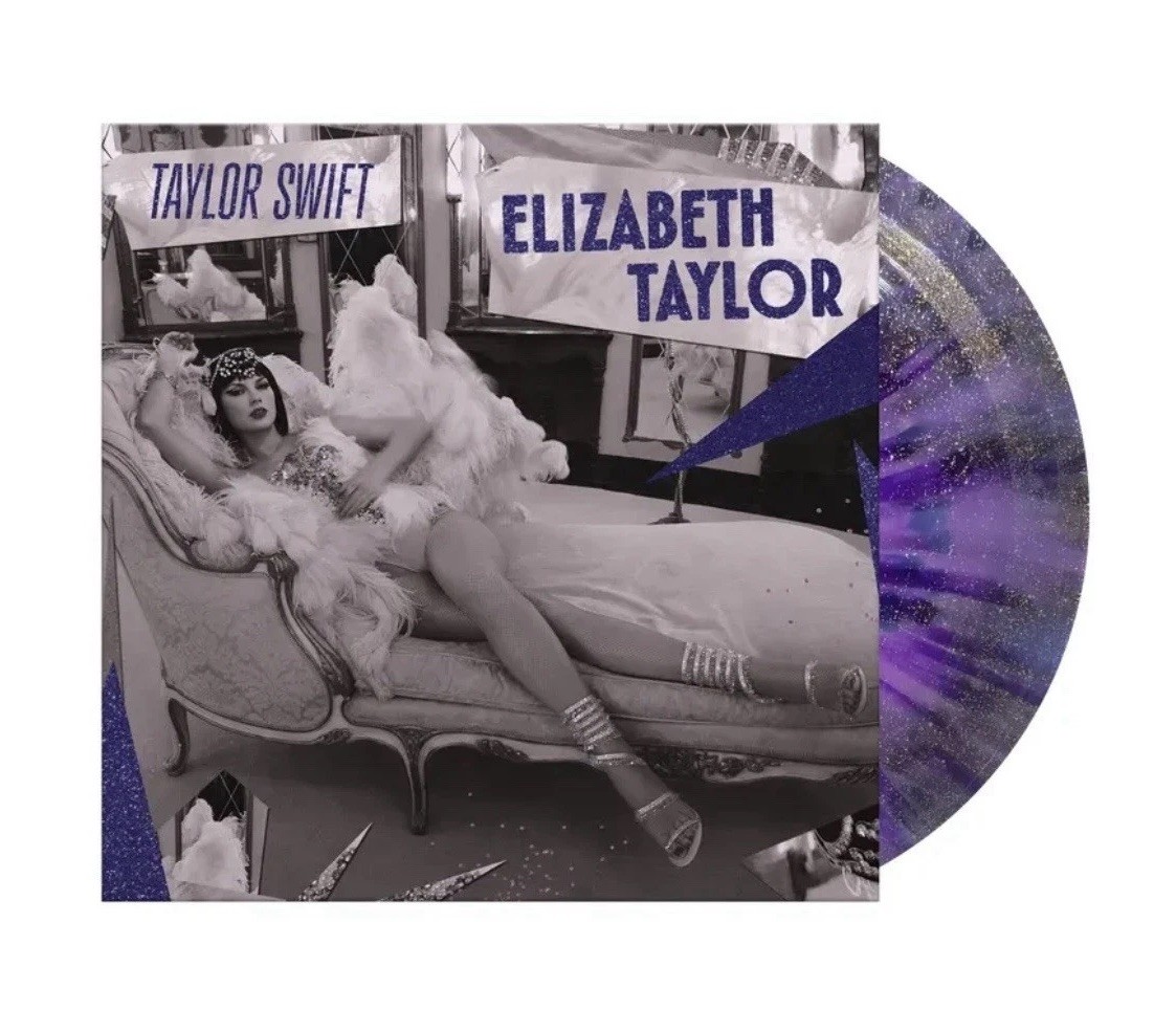 Taylor Swift | “Elizabeth Taylor” — Violet Glitter 7” RSD Vinyl — Sealed!