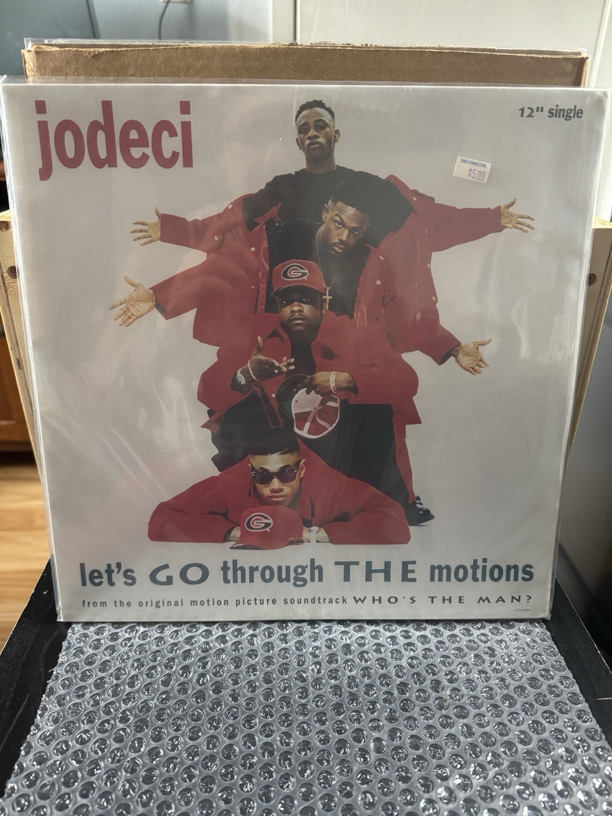 Jodeci – Let’s Go Through The Motions Soundtrack 12” Shrink Hip Hop