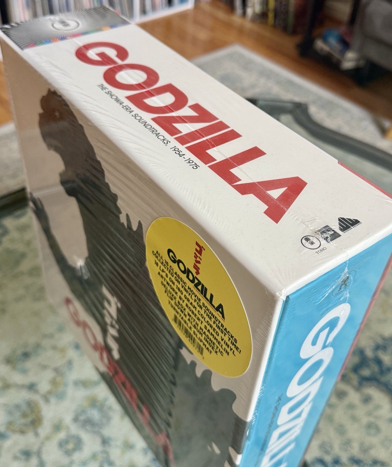 Godzilla Showa Era Soundtracks 18LP Vinyl Box Set Waxwork Sealed Mint OOP