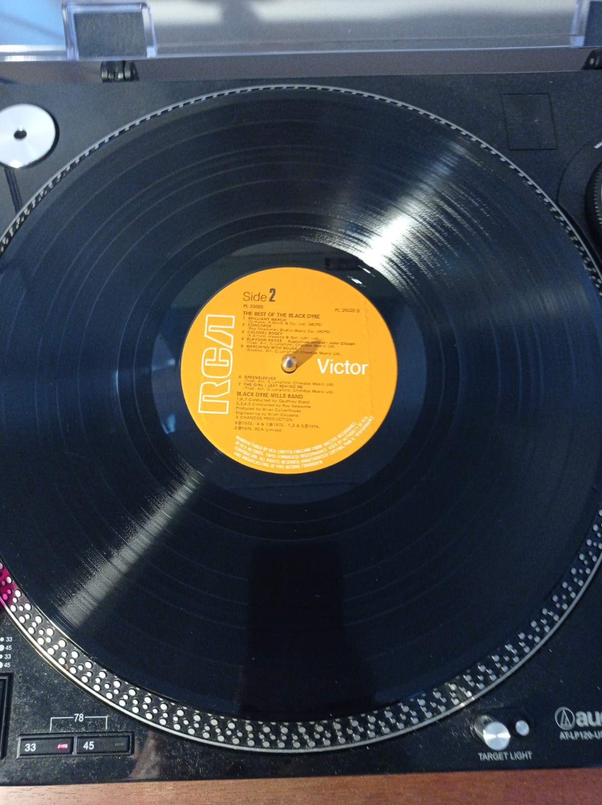 The Best of The Black Dyke Mills Band LP 1977 Playtested + Tracked Postage