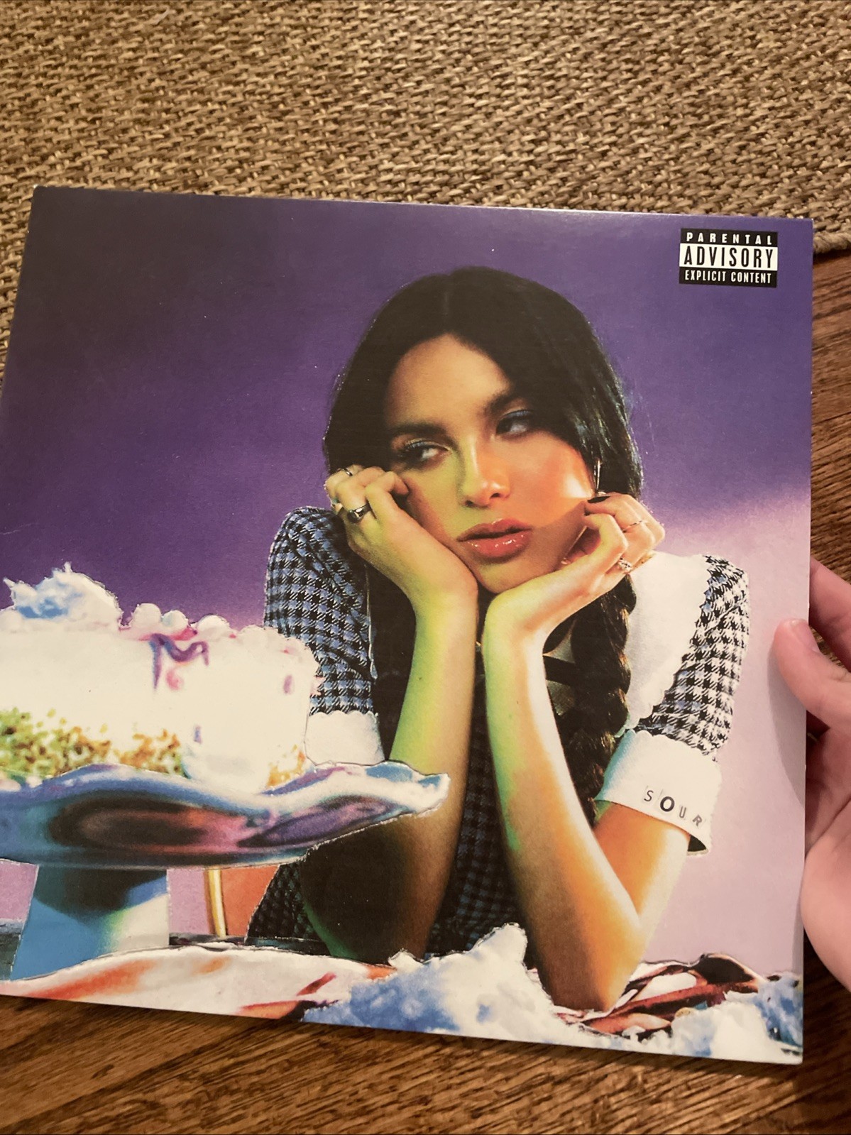 Olivia Rodrigo Sour Vinyl LP Record with Inner Sleeve Working Great New Unused