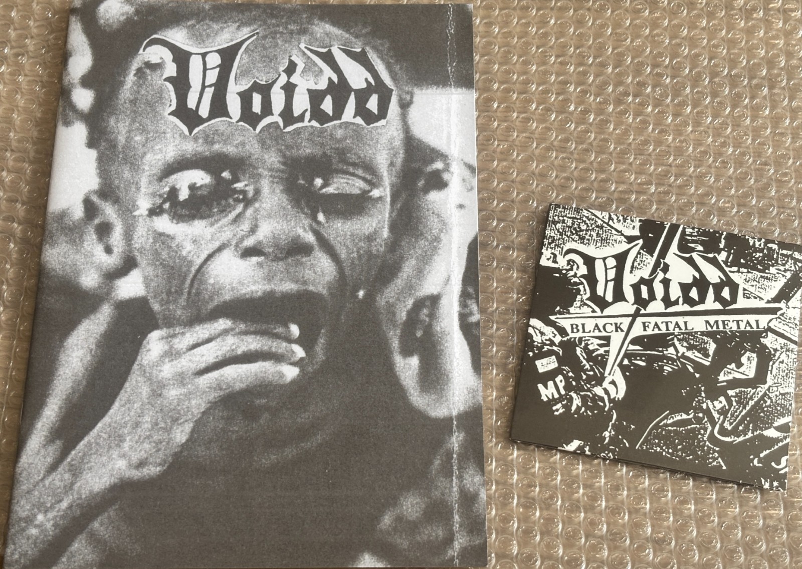VOIDD/ Final Black Fate 1990-1992 Blue Vinyl(2LP) w/Demo CD LTD100 Obi F.O.A.D