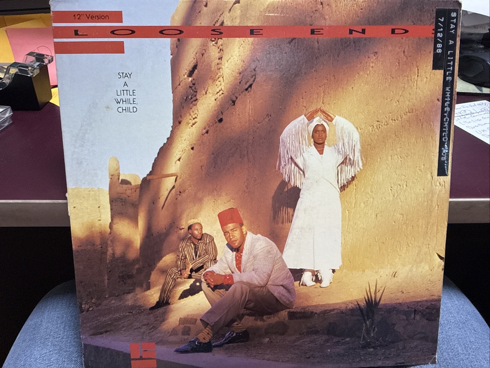 Loose Ends Stay A Little While Child 12″ 1986 MCA-23663 DJ PROMO