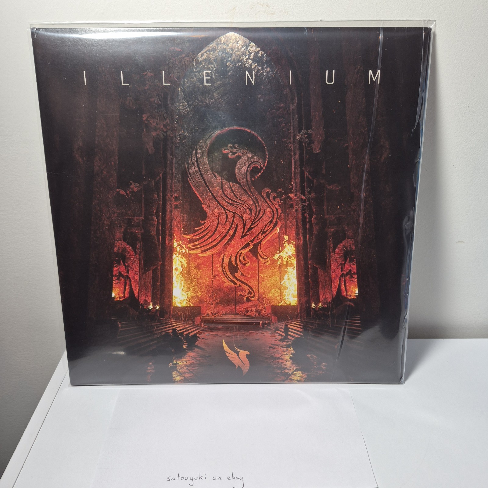 ILLENIUM ILLENIUM Orange and Black Splatter Vinyl Urban Outfitters Self-Titled