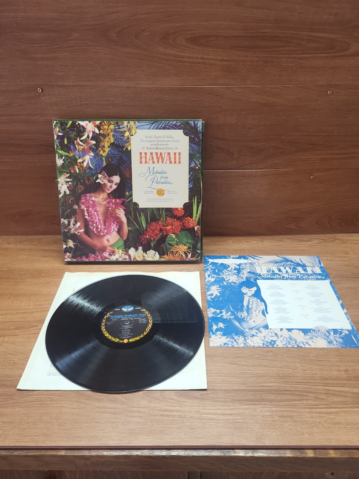 In The Spirit of Aloha Hawaii Melodies from Paradise Vinyl 5 LP Record Box set