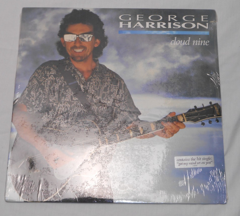 NEW Factory SEALED George Harrison Cloud Nine Vinyl 1987 Original Dark Horse