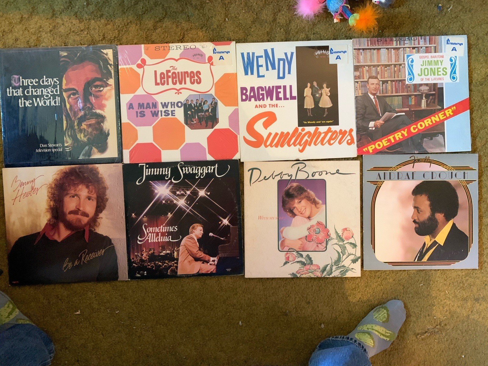 LOT OF 50 + Contemporary Christian & White Gospel LP Vinyl Xian Rock 60s 70s 80s