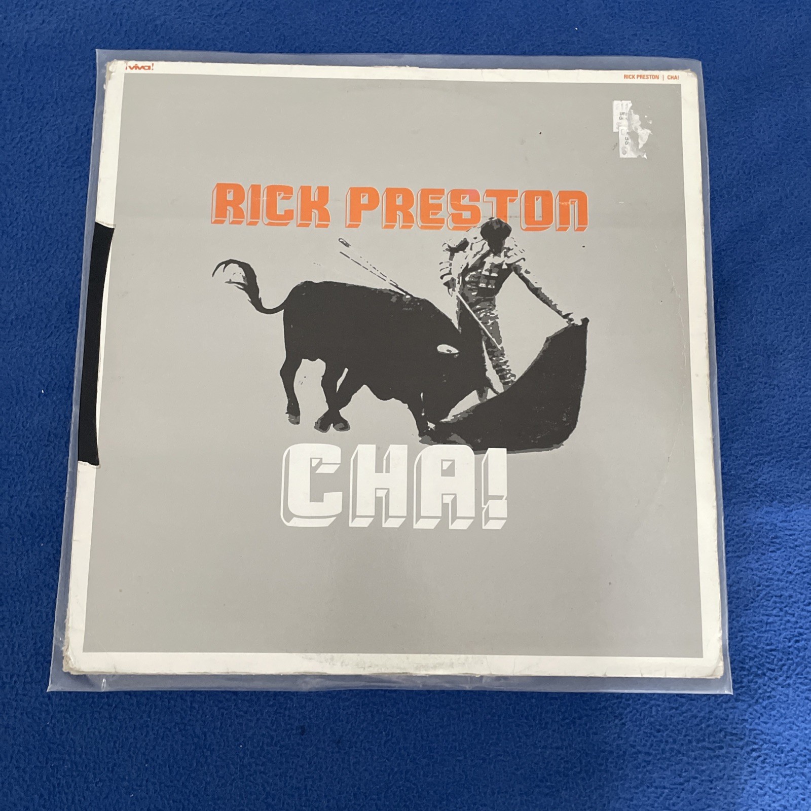 Rick Preston – Cha! (12″) Acid House Breakbeat Techno Bass Dj Vinyl Viva Record