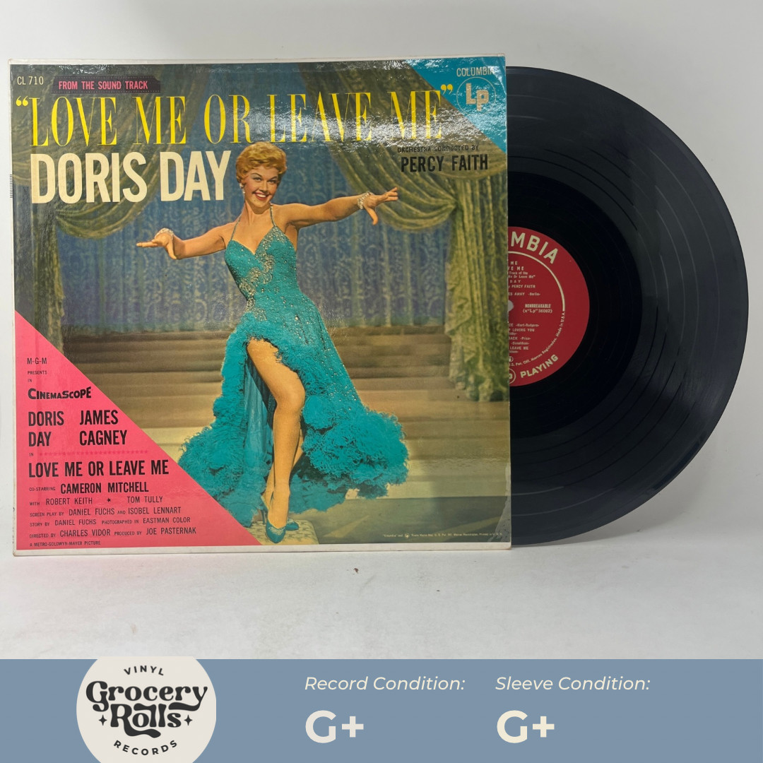 Doris Day – Love Me Or Leave Me Vinyl LP Good Plus (G+)/Good Plus (G+)