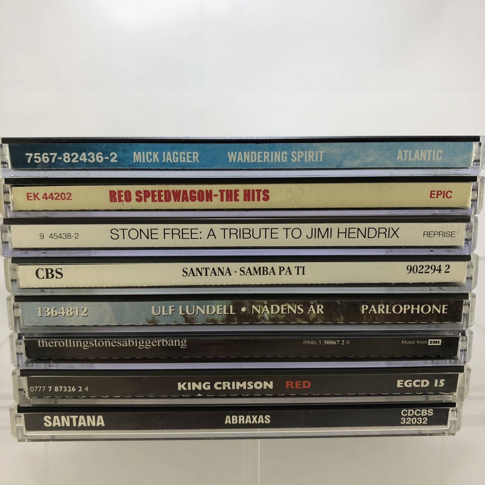 Assorted Rock Albums Bundle Lot Of 8 CDs Various Artists #ML