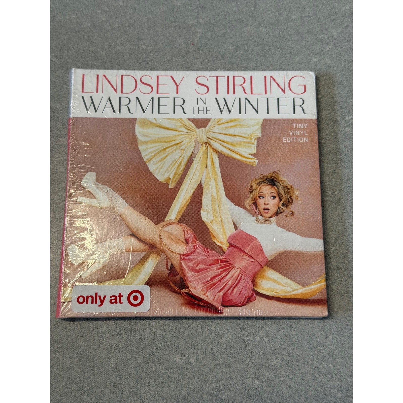 Lindsey Stirling Warmer in the Winter Tiny Vinyl 3″ Record Target Exclusive NWT