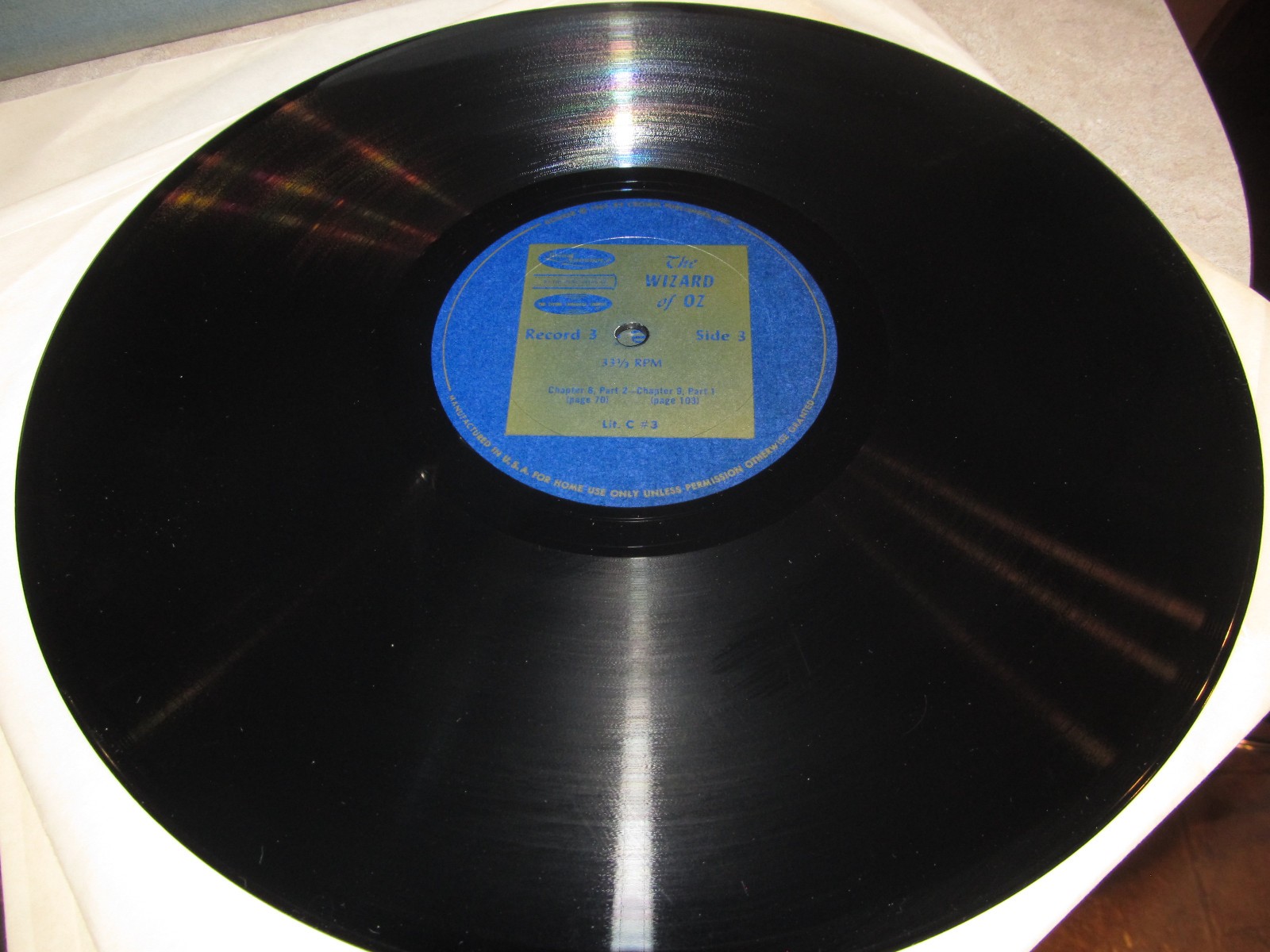 THE WIZARD Of OZ – Rare 4 Vinyl Lp Box Set & Book – Vintage 1960 L. Frank Baum