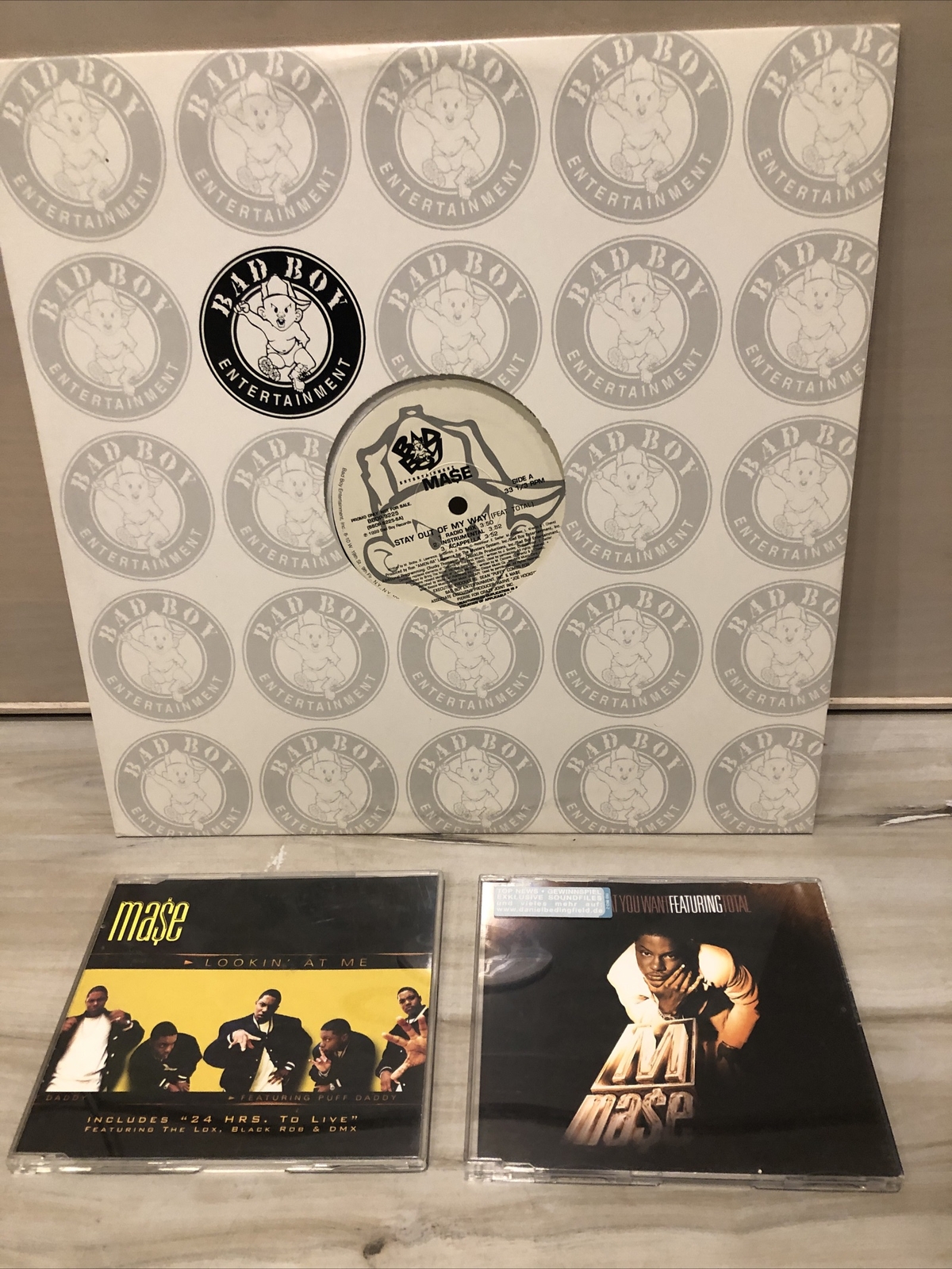 Ma$e IMPORT CD & Vinyl Stay Out Of My Way Lookin At Me What You Want – DMX VG+