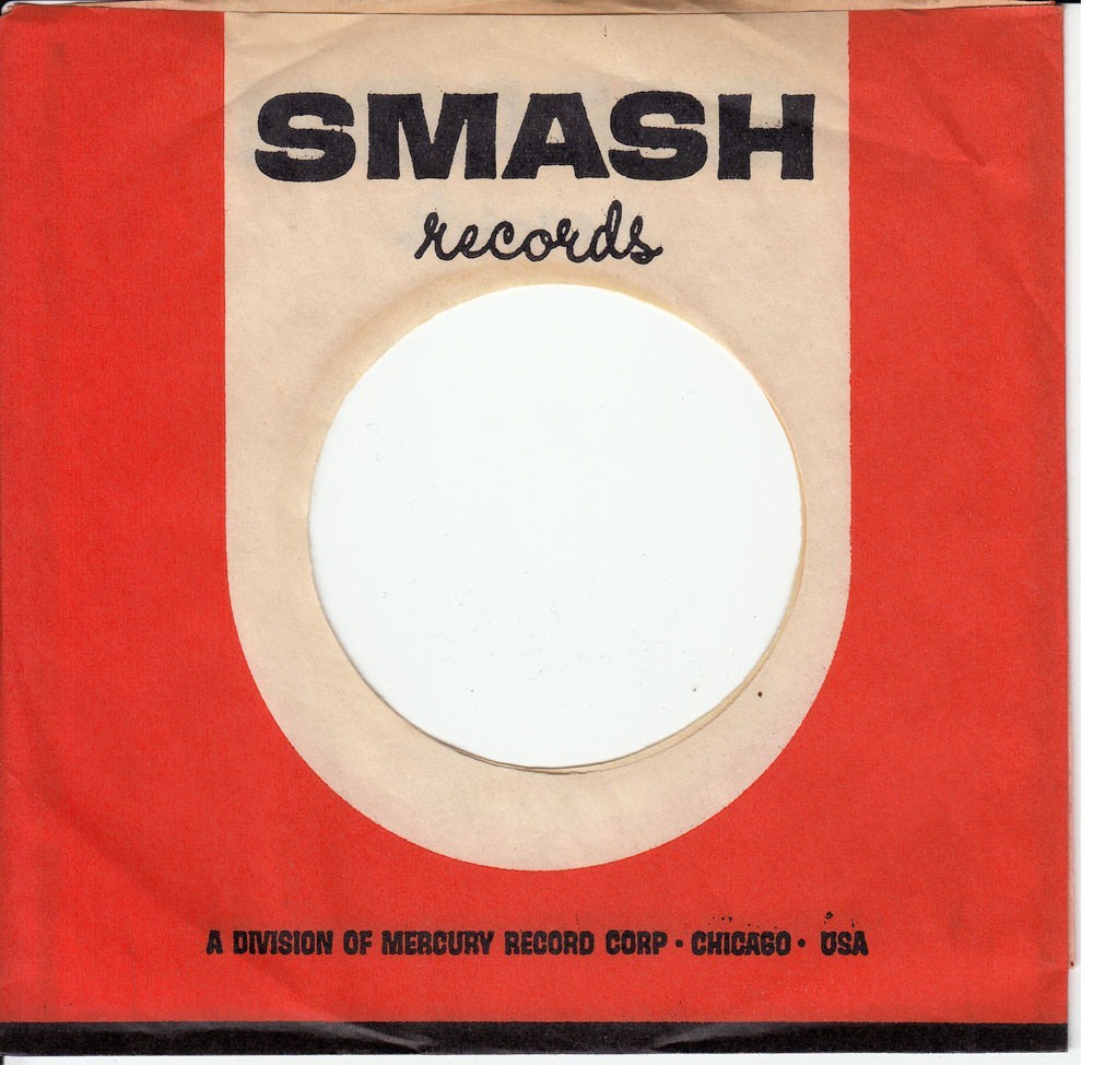 Company Sleeve 45 Smash – Orange & White W/ Black Text 2