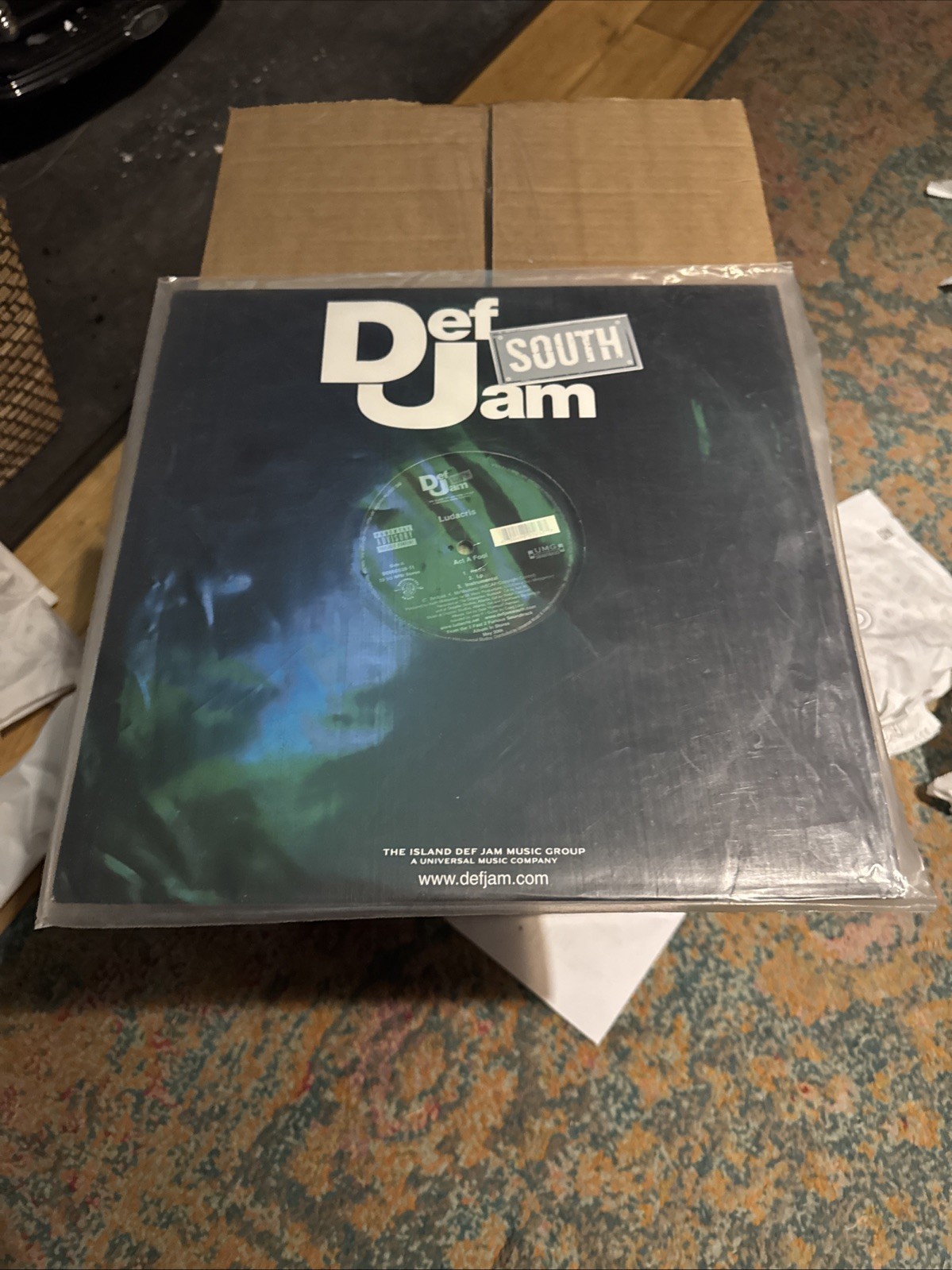 Def Jam South Ludacris Act a Fool 2003 12” Vinyl