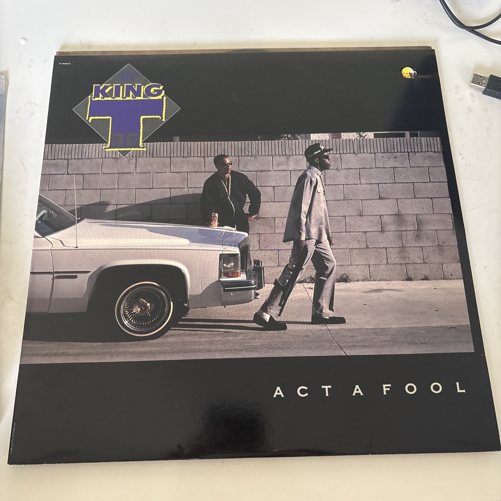 KING T ACT A FOOL VINYL VG++