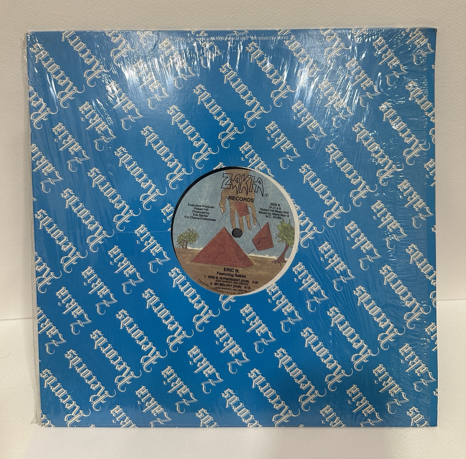 1986 – ERIC B. FEATURING RAKIM – ERIC B. IS PRESIDENT / MY MELODY – Zakia Rec
