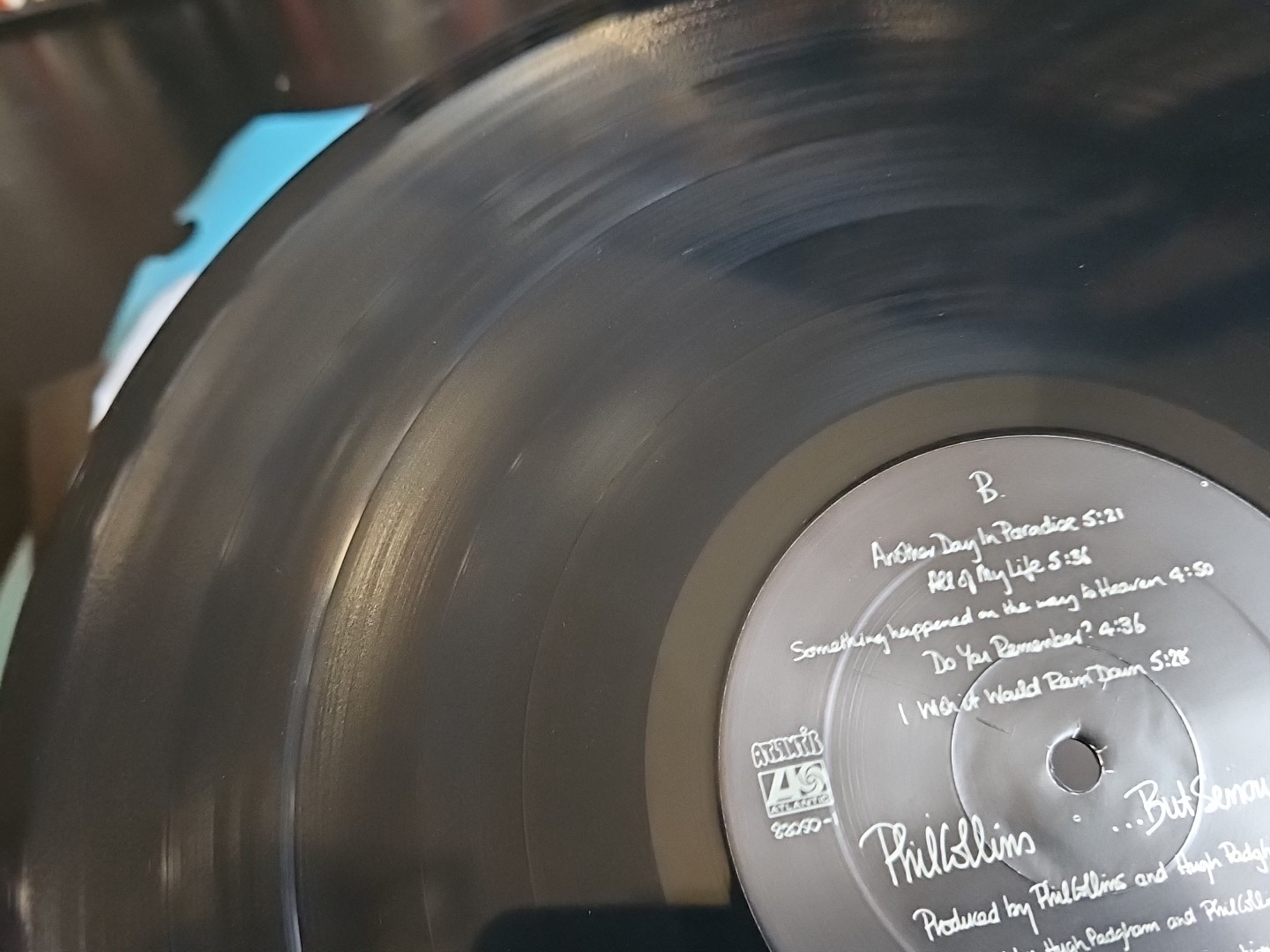 Phil Collins ‎– …But Seriously 1989 VG+ LP Album Pop Rock Atlantic 82050-1 #1