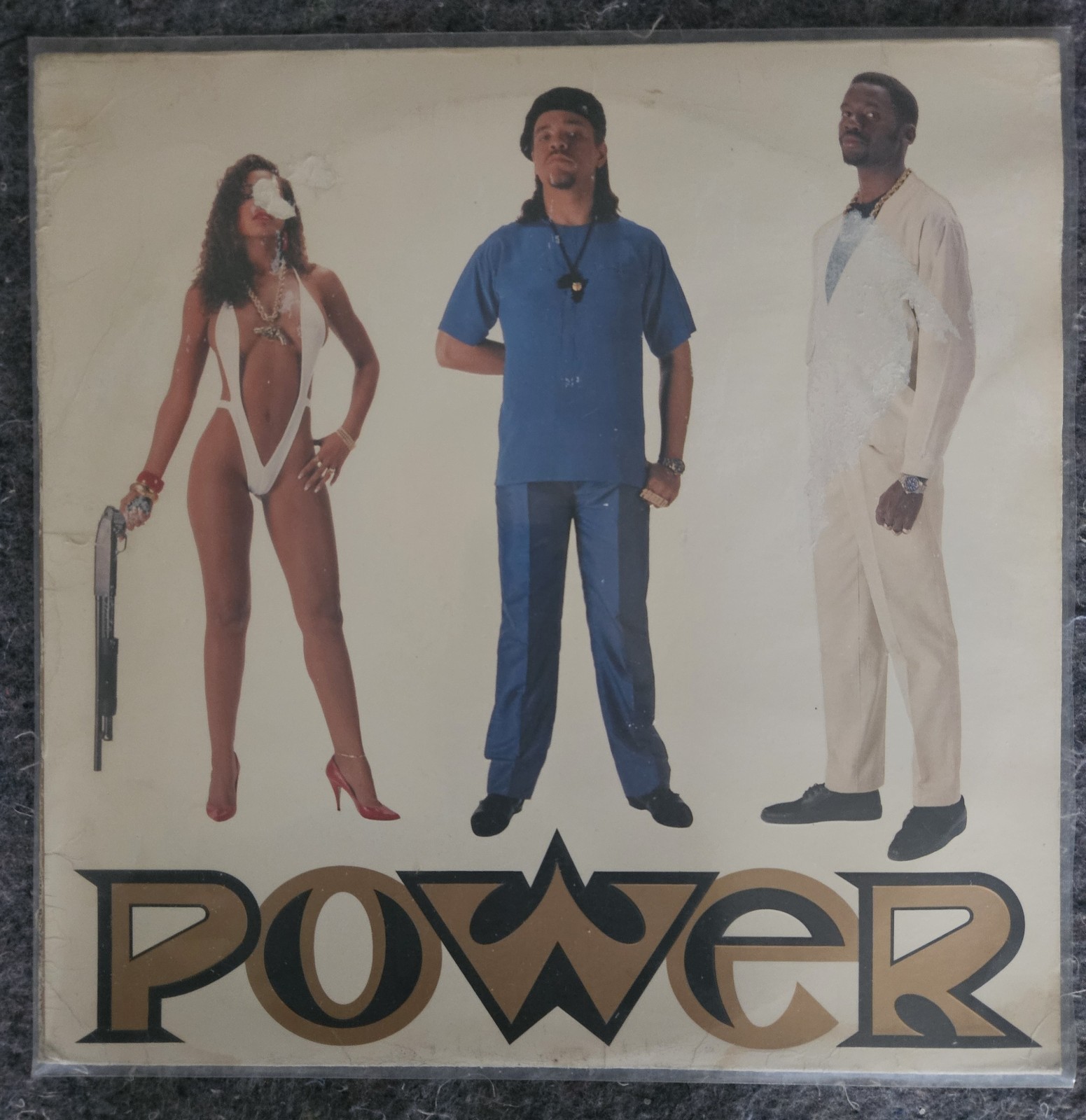 Ice-T Power Vinyl LP Album 1988 Vintage1 -25765 Sire G++ Condition