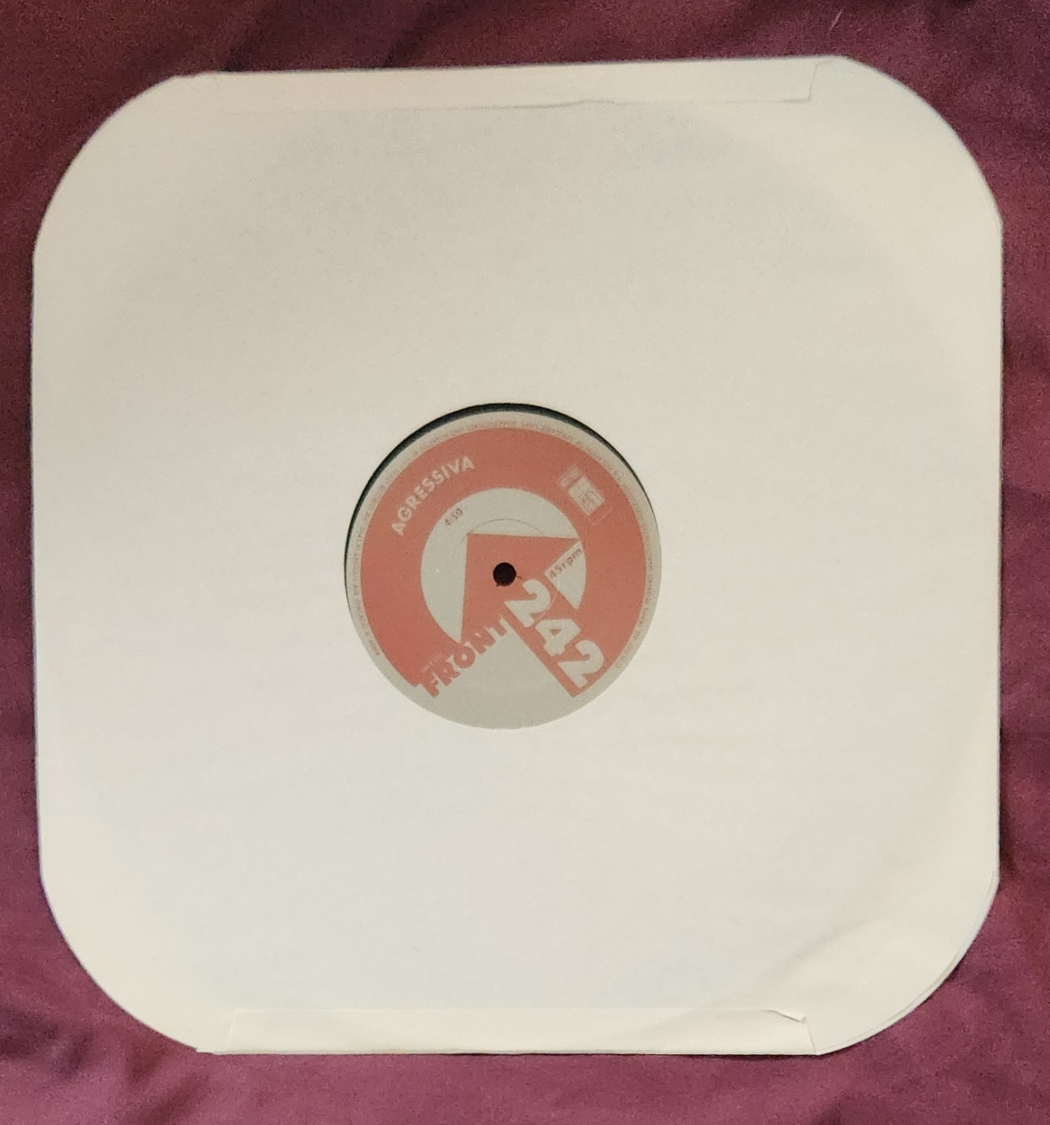 Front 242 – Interception – 12″ Vinyl – Wax Trax 016 – US – 1987 – EX