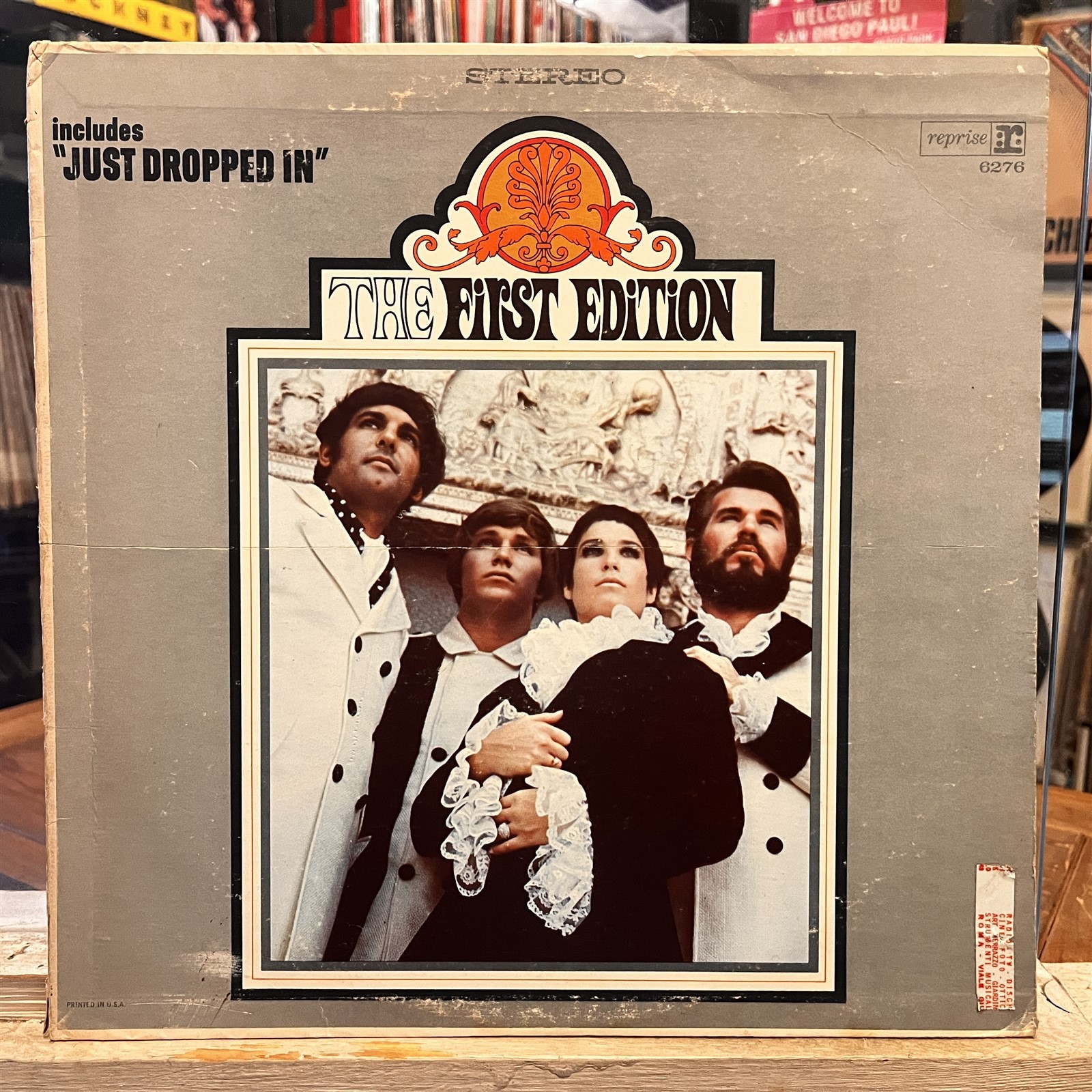 [ROCK/POP/FOLK/COUNTRY]~EXC/VG+ LP~The FIRST EDITION~Self Titled~{1968~REPRISE]