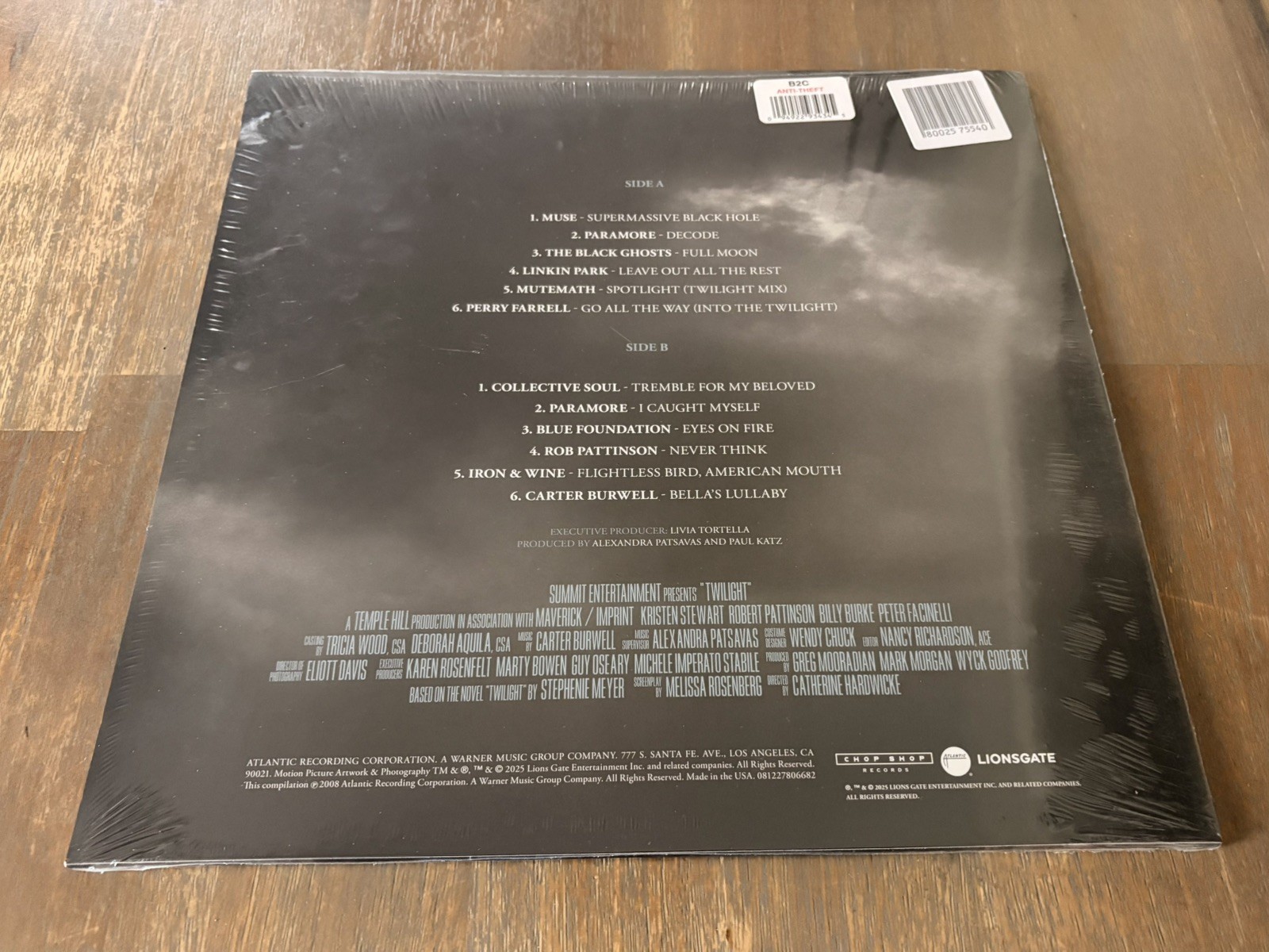 Twilight (Original Motion Picture Soundtrack) Vinyl Red Smoke Lp – New Limited