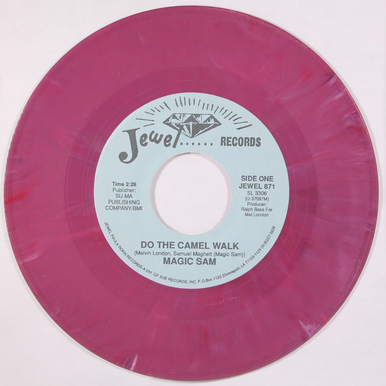 MAGIC SAM: do the camel walk / every night about this time JEWEL 7″ Single