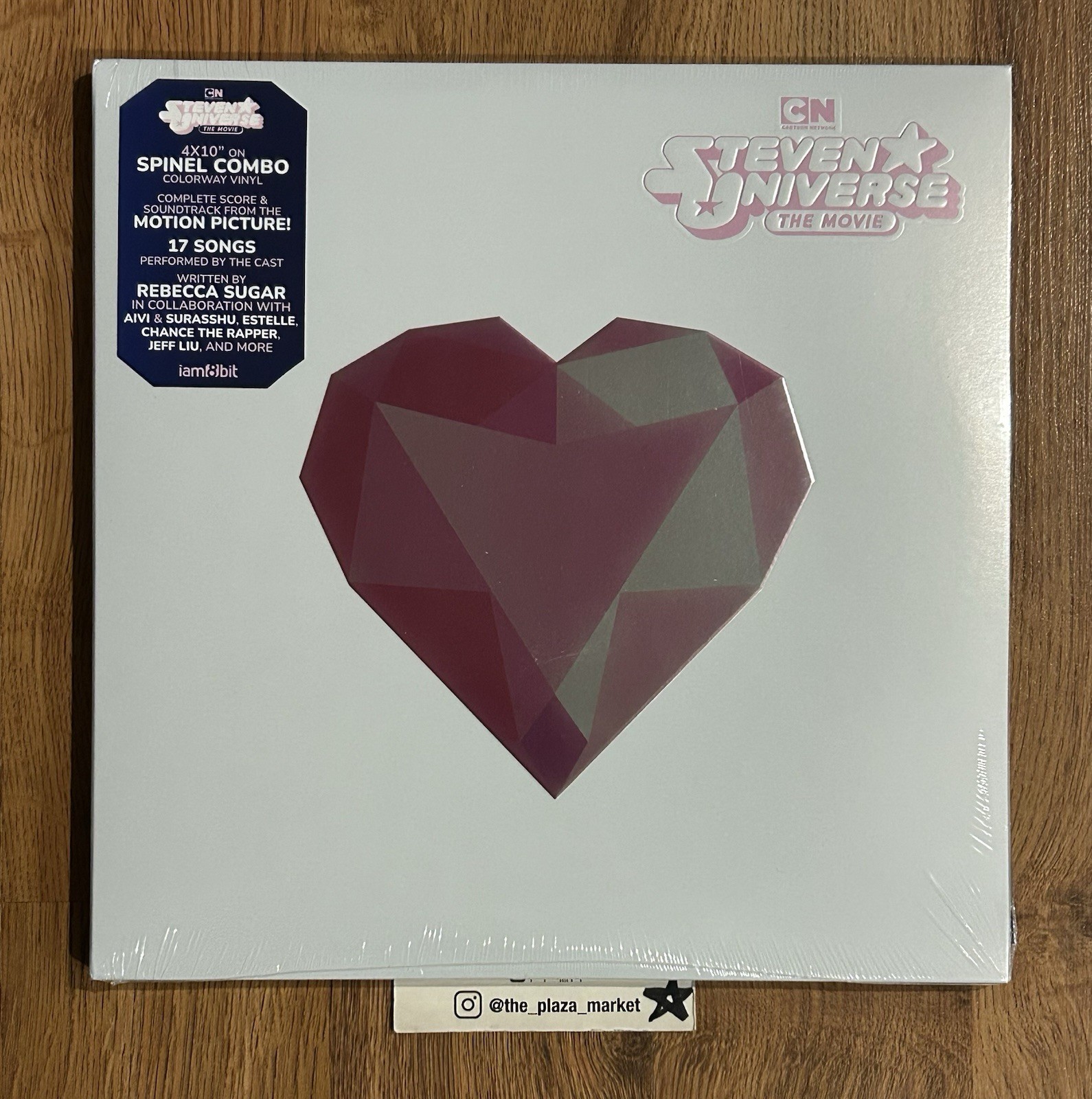 Steven Universe The Movie soundtrack vinyl 4xEP record New Sealed iam8bit