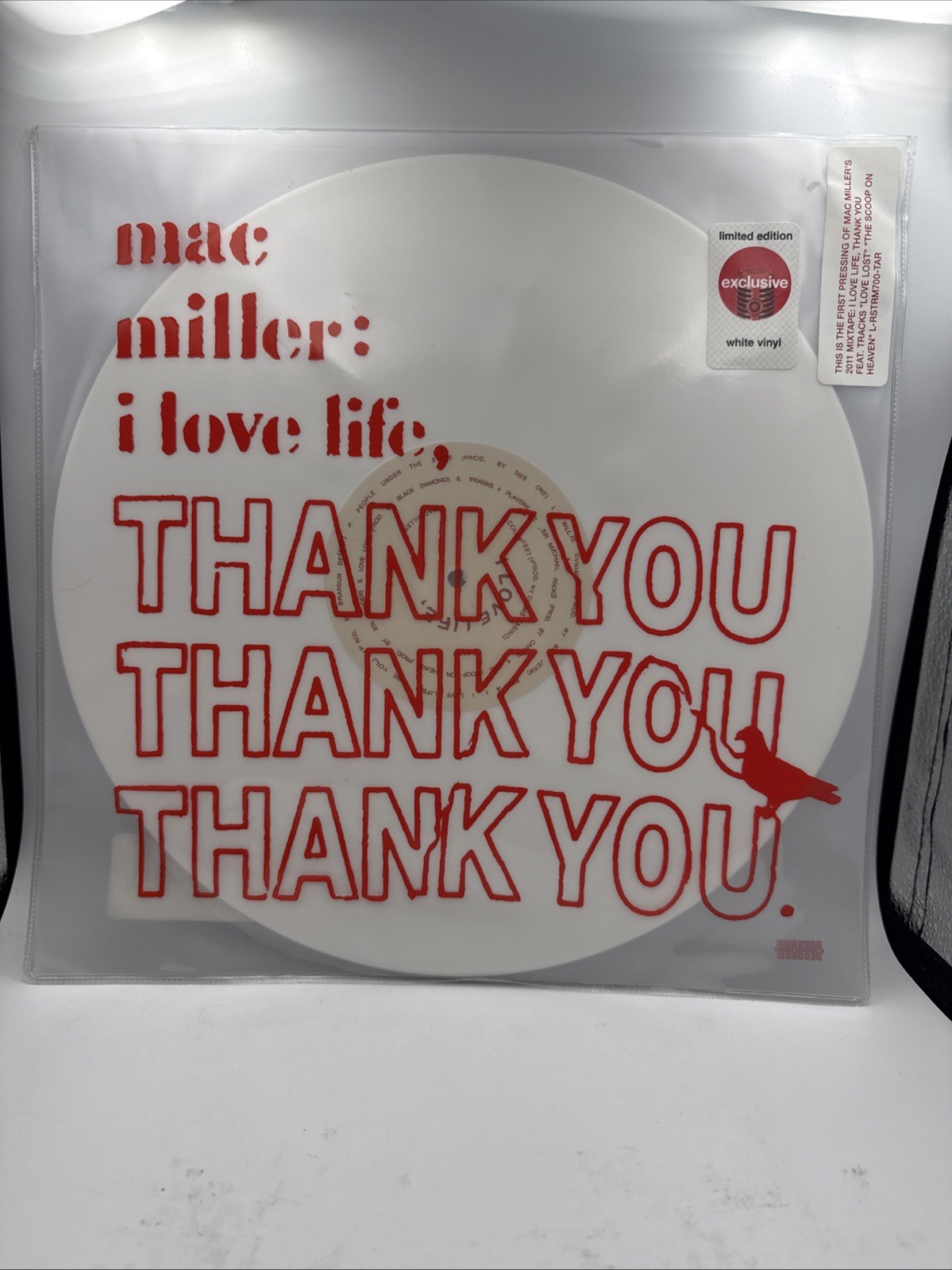 Mac Miller – I Love Life Thank You Target Exclusive White Color Vinyl New