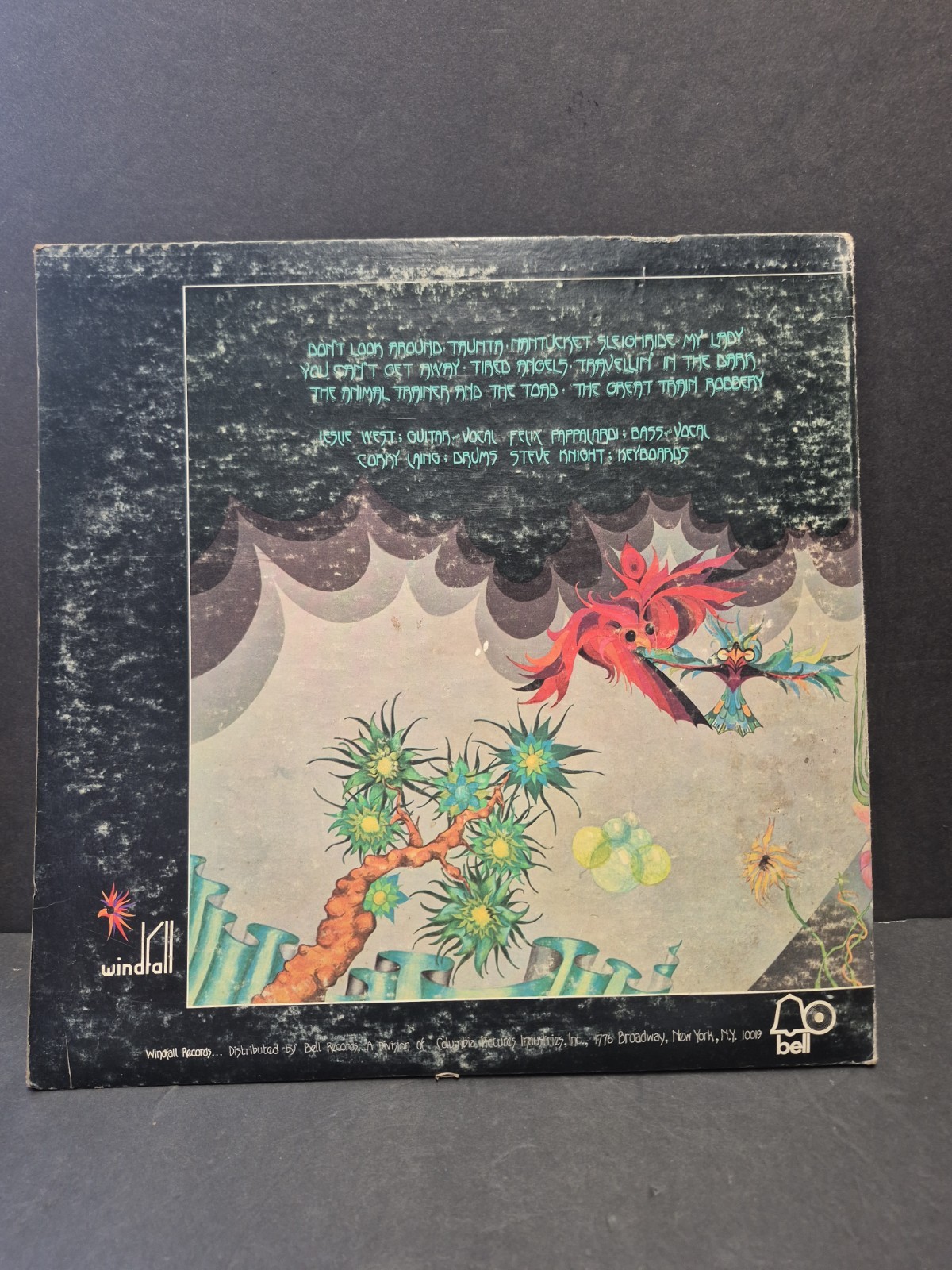 Mountain – Nantucket Sleighride LP – Windfall Records 5500 with inserts