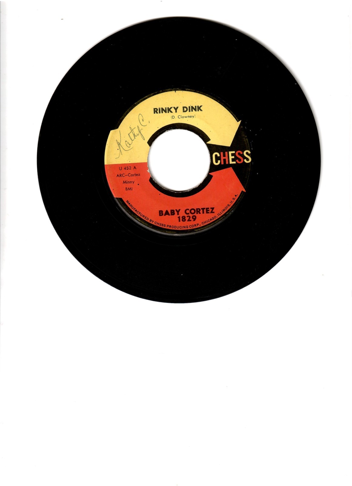 1962 RINKY DINK – BABY CORTEZ