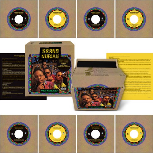 Brand Nubian – One for All (35th Anniversary) [New 7″ Vinyl] Explicit, Rmst, Ann