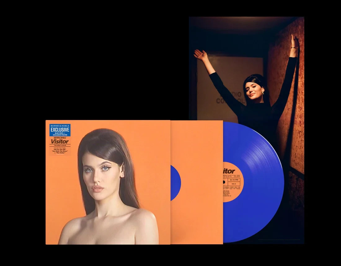Visitor [Blue Vinyl + Poster] NEW SEALED IN BOX FREE SHIPPING