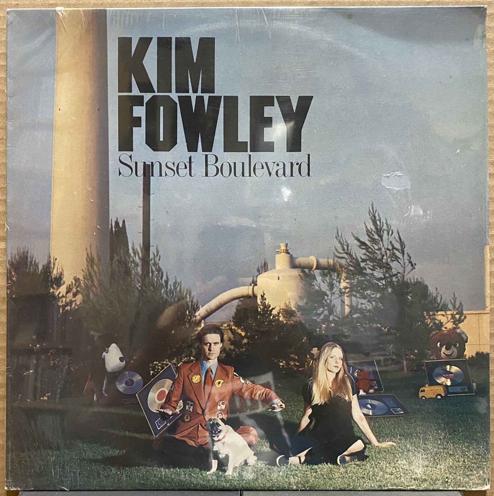 KIM FOWLEY Sunset Boulevard 1978 UK ORG LP SEALED New Wave GLAM Avant Garde