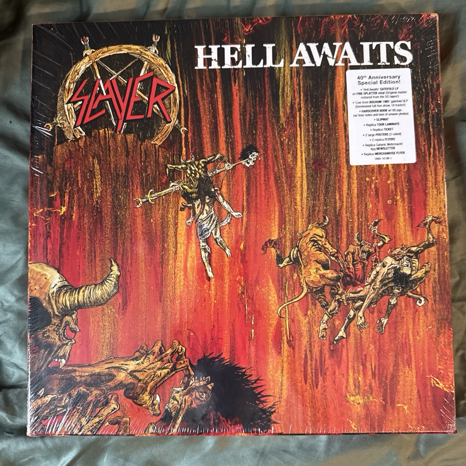 Slayer ‘Hell Awaits’ 40th Anniversary Vinyl Box set Sealed